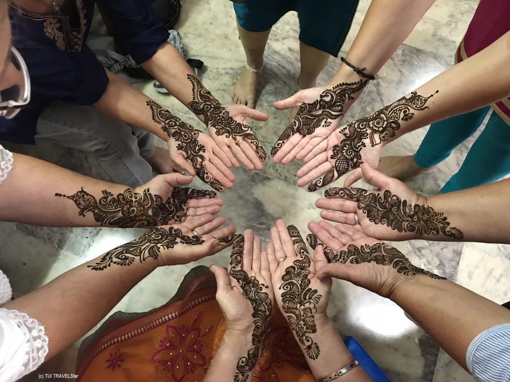 Hennabemalung Indien