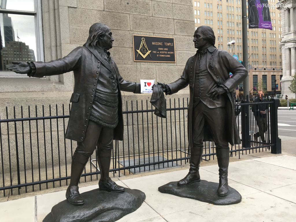 Philadelphia Statuen