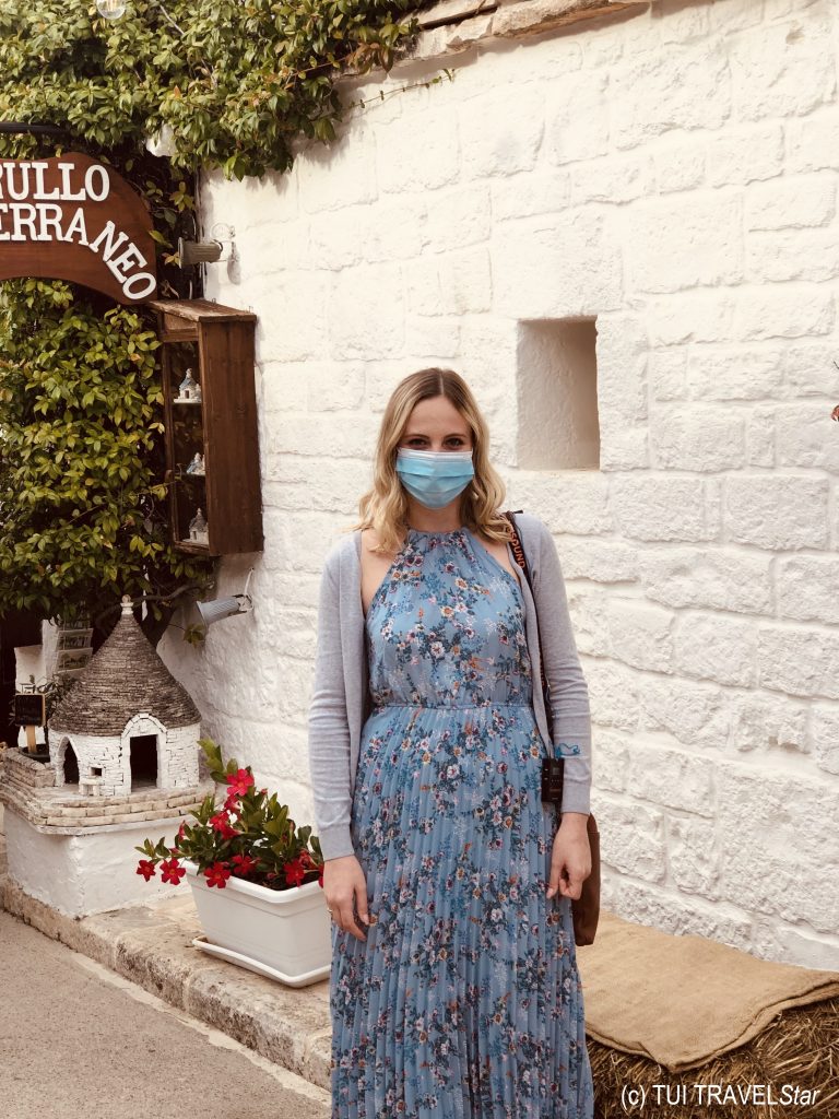 Theresa Pittner in Alberobello - Trulli Dorf
